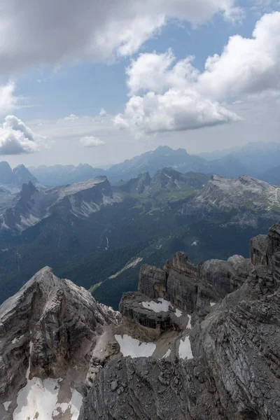 Wpisane Listę Światowego Dziedzictwa Unesco Dolomity Włoszech — Zdjęcie stockowe