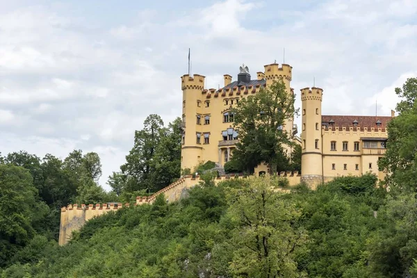 Castelo Hohenschwangau Baviera Alemanha — Fotografia de Stock