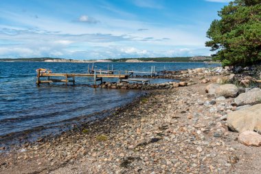 İsveç 'te Galto Adası' nda yaz.