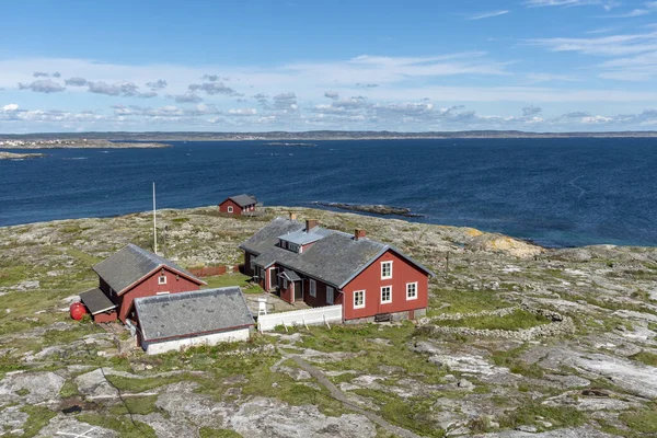 Vista Desde Parte Superior Del Faro Maseskar Suecia —  Fotos de Stock