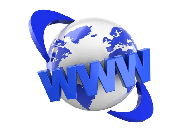 World Wide Web — Fotografia de Stock