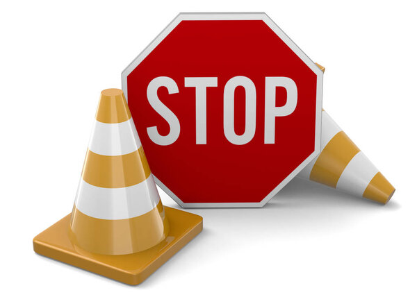 Сигналы опасности - 3D крупным планом
