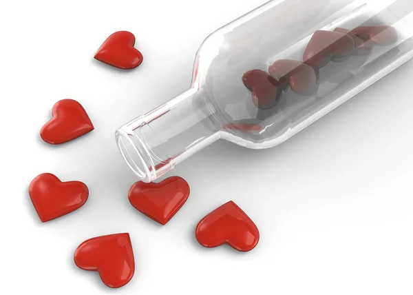 Love Bottle — Stock Photo, Image