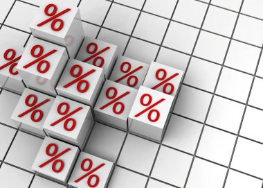 İndirim Konsepti - 3d