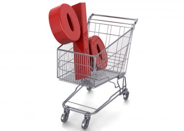 İndirim Konsepti - 3d