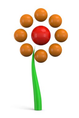 Çiçek - 3d