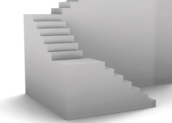 Stairs - 3D — Stock Photo, Image