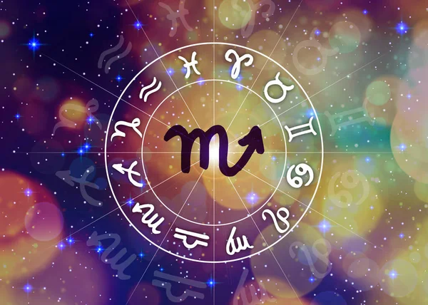 Skorpionen Horoskop Och Tecken Zodiak — Stockfoto