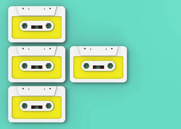 Oude Stijl Cassette Tape — Stockfoto