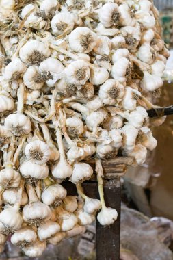 piyasada birçok organik sarımsak satış