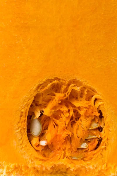 Закрыть Тыквенной Текстуры Фона Вдвое Ореховый Сквош Апельсиновый Сырой Тыквы — стоковое фото