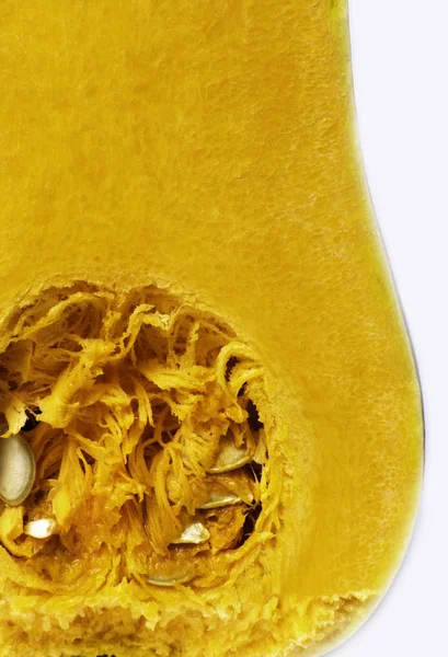 Latar Belakang Musim Gugur Dengan Labu Tutup Setengah Bubur Labu — Stok Foto