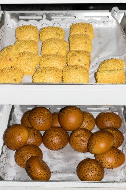 Karışık ekmek rulo veya Buns seçimi