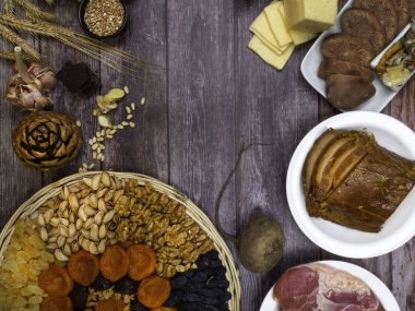 En iyi gıdalar ki çoğu yüksek çinko, dengeli beslenme gıda