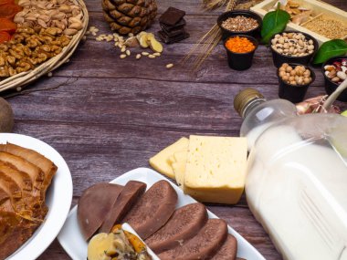 Çinko en yüksek gıdalar. Sağlıklı yeme, metin için boş alan