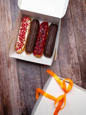 Beyaz kutu, kopya alanı içinde lezzetli eklerleri