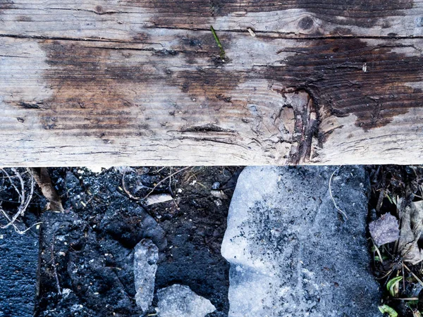 Vintage Povrchu Dřeva Rustikální Zrno Texturu Pozadí Kopírování Prostor — Stock fotografie