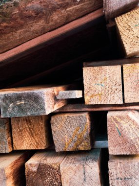 Ahşap ahşap arka plan ve doku için inşaat malzeme.