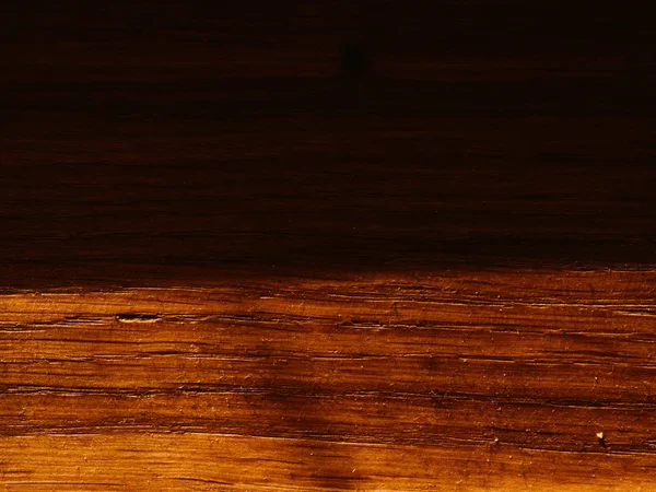 Tekstur Latar Belakang Meja Kayu Dengan Sinar Matahari Dan Bayangan — Stok Foto