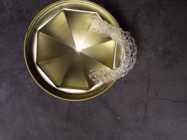 diş diş teli veya görünmez hizmetli, ortodontik ekipman kopya alanı ile