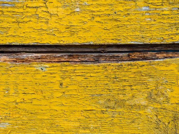 Old wooden background of boards with cracked and peeling paint — Stock Photo, Image