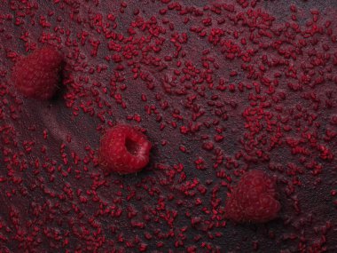 ahududu ve frenk üzümü pastille arka plan. Vitamin açısından zengin şeker