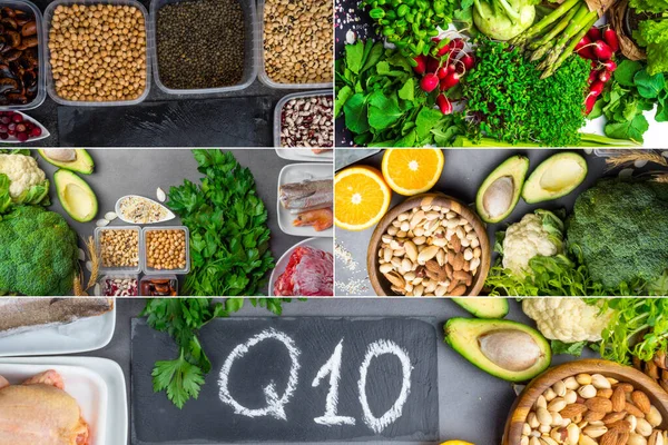 Yiyeceklerle bileşimin kolajı koenzim Q10, antioksidan içerir, hücreye enerji üretir, serbest radikallere karşı ürünler üretir ve yaşlandıkça vücudu destekler, bağışıklık sistemi, vücudu güçlü ve sağlıklı tutar..