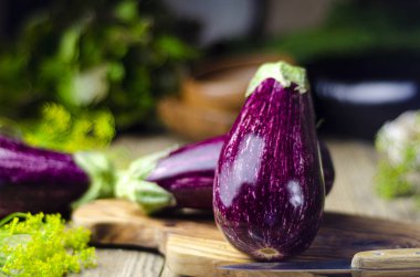 Renkli Graffiti Patlıcan