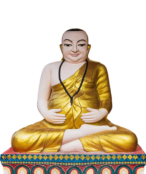 Statua di meditazione di scultura buddha — Foto Stock