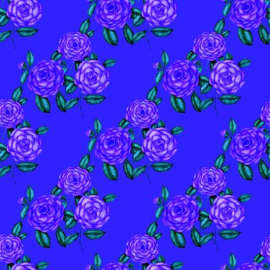 Kamelya çiçekli suluboya desenli. Çiçek tasarımı. Kamelyalı romantik bir düğün geçmişi. Parlak, kusursuz bir yaz deseni. Botanik duvar kağıdı. Her türlü tasarım için kullanılabilir.