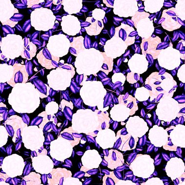 Kamelya çiçekli suluboya desenli. Çiçek tasarımı. Kamelyalı romantik bir düğün geçmişi. Parlak, kusursuz bir yaz deseni. Botanik duvar kağıdı. Her türlü tasarım için kullanılabilir.