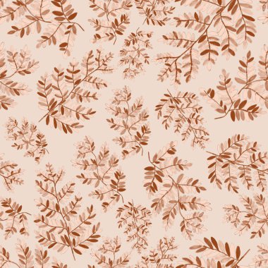 Çiçeklerle suluboya kusursuz desen. Klasik çiçek desenleri. Çiçeksiz desen. Botanik sanatı. Çiçek botanik koleksiyonu. Suluboya botanik tasarımı.