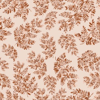 Çiçeklerle suluboya kusursuz desen. Klasik çiçek desenleri. Çiçeksiz desen. Botanik sanatı. Çiçek botanik koleksiyonu. Suluboya botanik tasarımı.