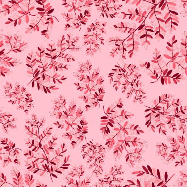 Çiçeklerle suluboya kusursuz desen. Klasik çiçek desenleri. Çiçeksiz desen. Botanik sanatı. Çiçek botanik koleksiyonu. Suluboya botanik tasarımı.