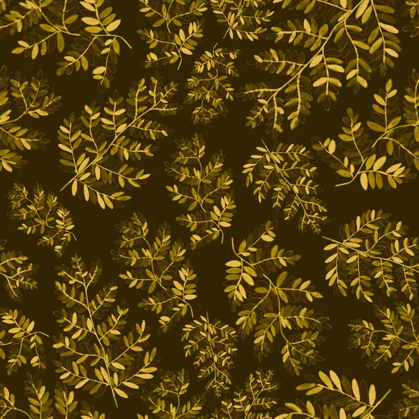 Akvarell Sömlöst Mönster Med Blommor Vintage Blommönster Blomma Sömlöst Mönster — Stockfoto