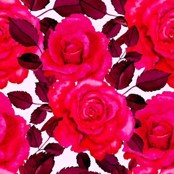 Vintage Acquerello Rosa Modello Grande Design Qualsiasi Scopo Biglietto Auguri — Foto Stock