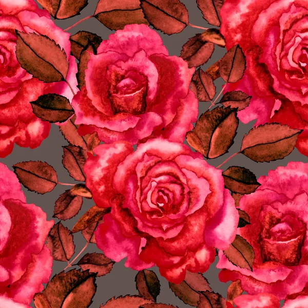 Vintage Acquerello Rosa Modello Grande Design Qualsiasi Scopo Biglietto Auguri — Foto Stock