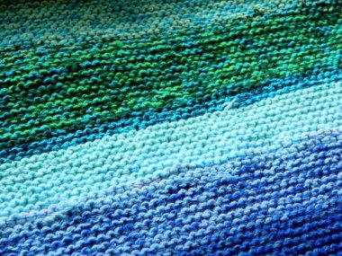 Örme örgü örgü iğne ile. jartiyer dikiş   