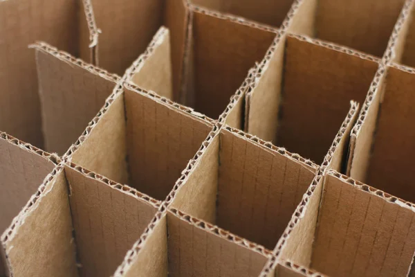 Cajas Papel Vacías Para Botellas — Foto de Stock