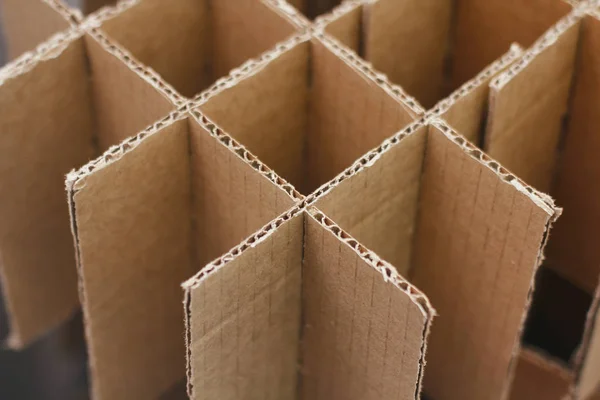 Leere Kartons Für Flaschen Verpackung Und Versand Von Getränken Fall — Stockfoto
