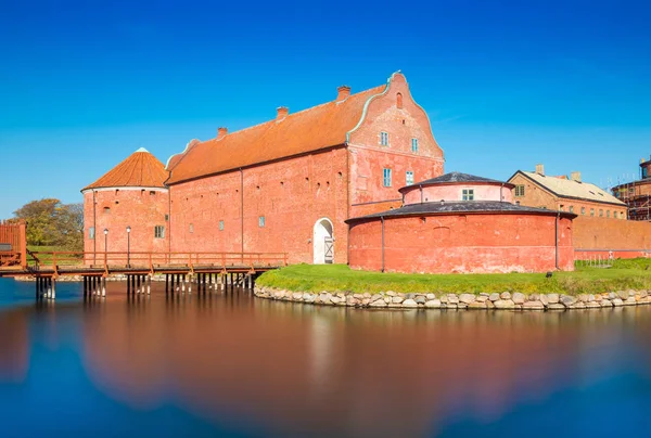 ランツクルーナ 2018年 スカニア スウェーデン ランツクルーナでシタデル観伝統的な建築様式でスウェーデンの城 — ストック写真