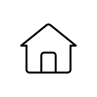 ince çizgi ev, ev simgesi