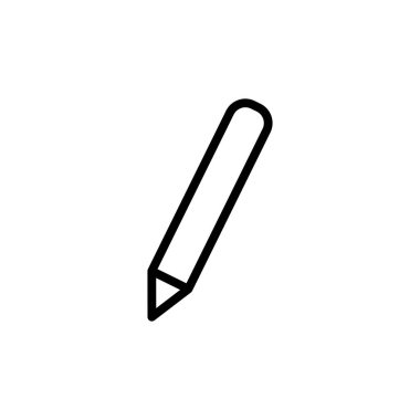İnce çizgi kalem simgesi