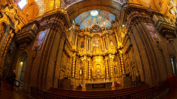 Quito Pichincha Ecuador Novembre 2019 Vista Frontale Ampio Angolo Dell — Foto Stock