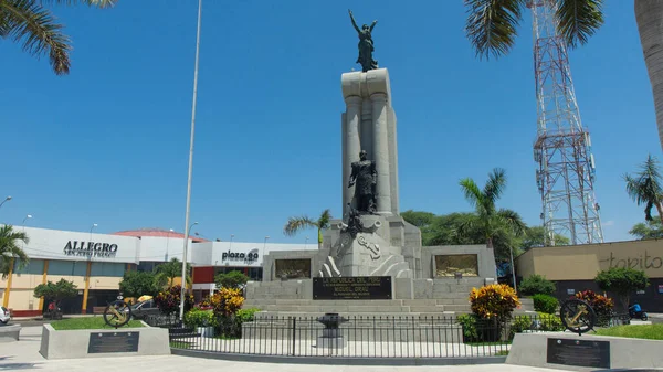 San Miguel Piura Piura Peru April 2019 Zicht Het Monument — Stockfoto