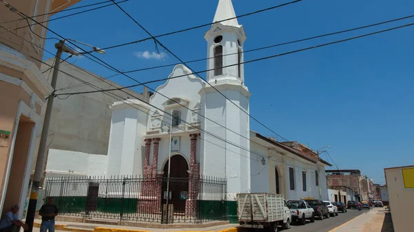 San Miguel Piura Piura Peru Abril 2019 Vista Igreja São — Fotografia de Stock