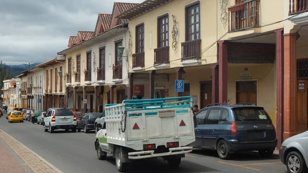 Inmaculada Concepcion Loja Loja Ecuador Березня 2019 Вид Вулицю Старими — стокове фото