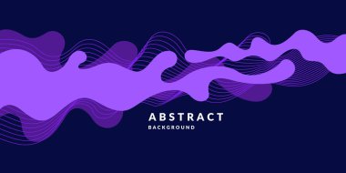 Parlak poster ile sıçramak. Resimde en az düz stil