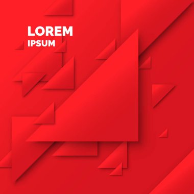 Modern kolaj basit geometrik şekiller. Soyut Kompozisyon ve poster için arka plan.