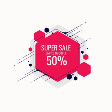 Modern arka plan. Geometrik şekiller bileşimi. Satılık poster.